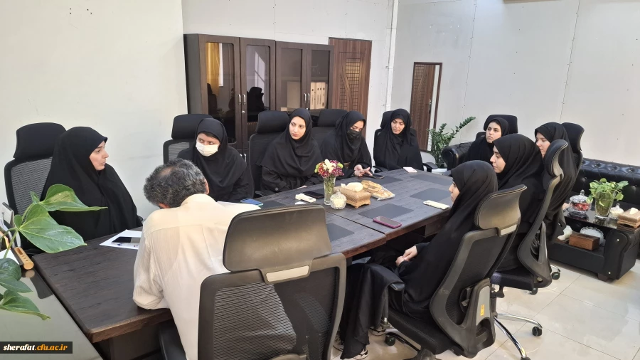 «جلسه شورای صنفی،رفاهی دانشجویی با مسئولان دانشکده شرافت» 3