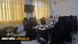 «جلسه شورای صنفی،رفاهی دانشجویی با مسئولان دانشکده شرافت» 6