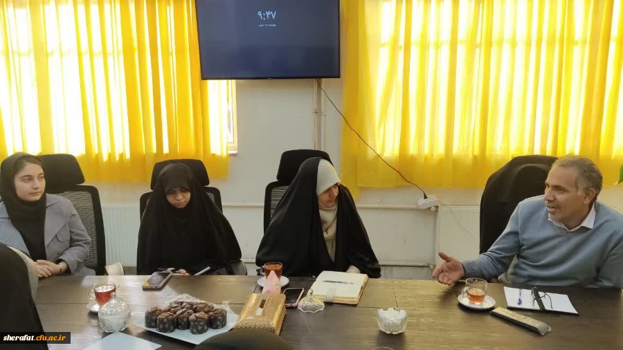 ارائه گزارش عملکرد سه ماه( مهر، آبان و آذر) توسط مسئول بسیج دانشجویی 2