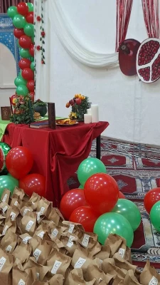 جشن شب یلدا در خوابگاه های باقرالعلوم و شهید شرافت 8