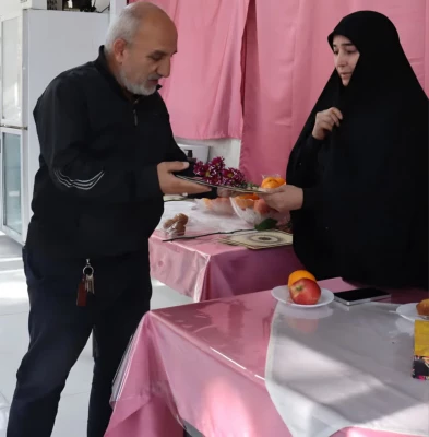 تجلیل از همکاران به مناسبت روز مرد در دانشکده شهید شرافت 5