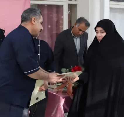 تجلیل از همکاران به مناسبت روز مرد در دانشکده شهید شرافت 6