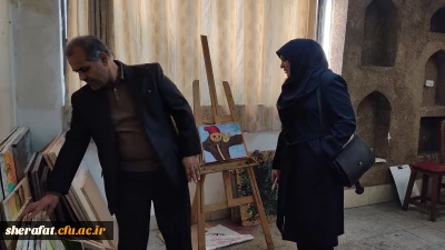 بازدید معاون پژوهشی دانشگاه فرهنگیان استان تهران از آزمایشگاه ها و کارگاه های دانشکده شهید شرافت