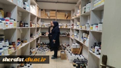 بازدید معاون پژوهشی دانشگاه فرهنگیان استان تهران از آزمایشگاه ها و کارگاه های دانشکده شهید شرافت 5