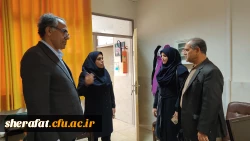 بازدید معاون پژوهشی دانشگاه فرهنگیان استان تهران از آزمایشگاه ها و کارگاه های دانشکده شهید شرافت 8