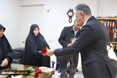 تقدیر از نیروهای حفاظت فیزیکی به پاس تلاش های شبانه روزی در دانشکده شهید شرافت