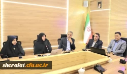 حضور سرپرست دانشکده علوم پایه در دانشکده شهید شرافت 3