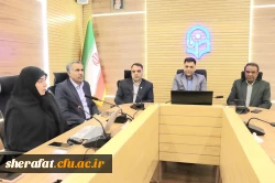 حضور سرپرست دانشکده علوم پایه در دانشکده شهید شرافت 4