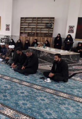مراسم اربعین امام خامنه ای و شهدای دبستان میناب 4