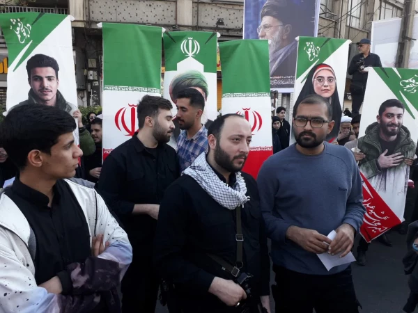 دسته عزاداری دانشگاه فرهنگیان تهران به مناسبت اربعین رهبر  3