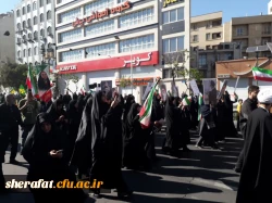 دسته عزاداری دانشگاه فرهنگیان تهران به مناسبت اربعین رهبر  5