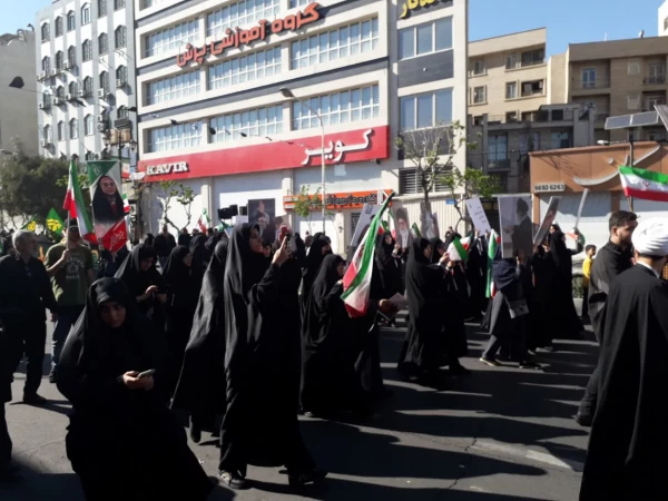 دسته عزاداری دانشگاه فرهنگیان تهران به مناسبت اربعین رهبر  5