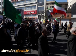 دسته عزاداری دانشگاه فرهنگیان تهران به مناسبت اربعین رهبر  6