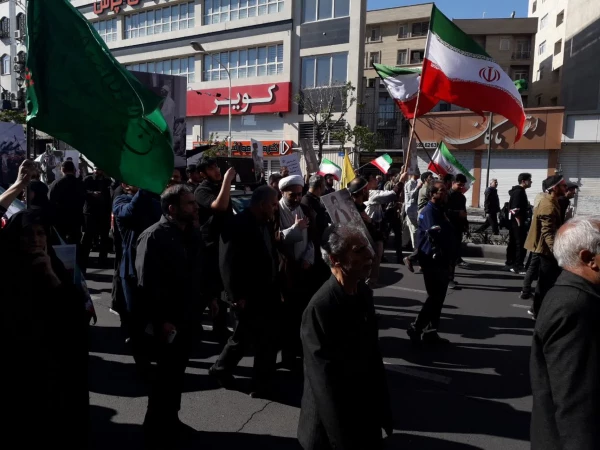 دسته عزاداری دانشگاه فرهنگیان تهران به مناسبت اربعین رهبر  6