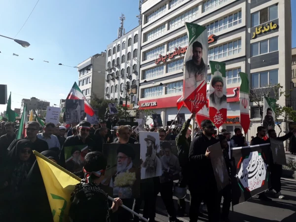 دسته عزاداری دانشگاه فرهنگیان تهران به مناسبت اربعین رهبر  7