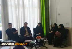 « بازدید معاونت امور دانشجویی دانشگاه فرهنگیان تهران از دانشکده علوم پایه شهید شرافت»
 2