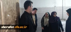 « بازدید معاونت امور دانشجویی دانشگاه فرهنگیان تهران از دانشکده علوم پایه شهید شرافت»
 3